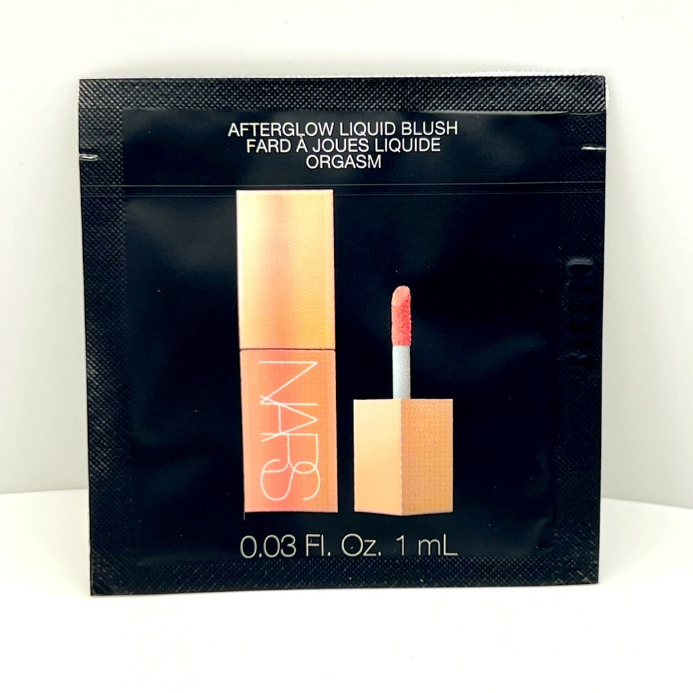FREE 🌺 AfterGlow Liquid Blush ~ NARS ~ ‘Orgasm’ ~ Single Use Sample ~ NEW